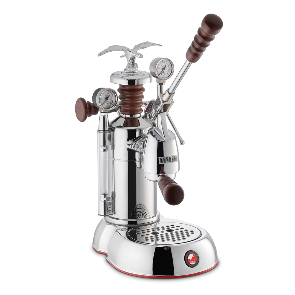 La Pavoni Esperto Abile Χειροκίνητη Μηχανή Espresso 950W Πίεσης 0.8bar Ασημί
