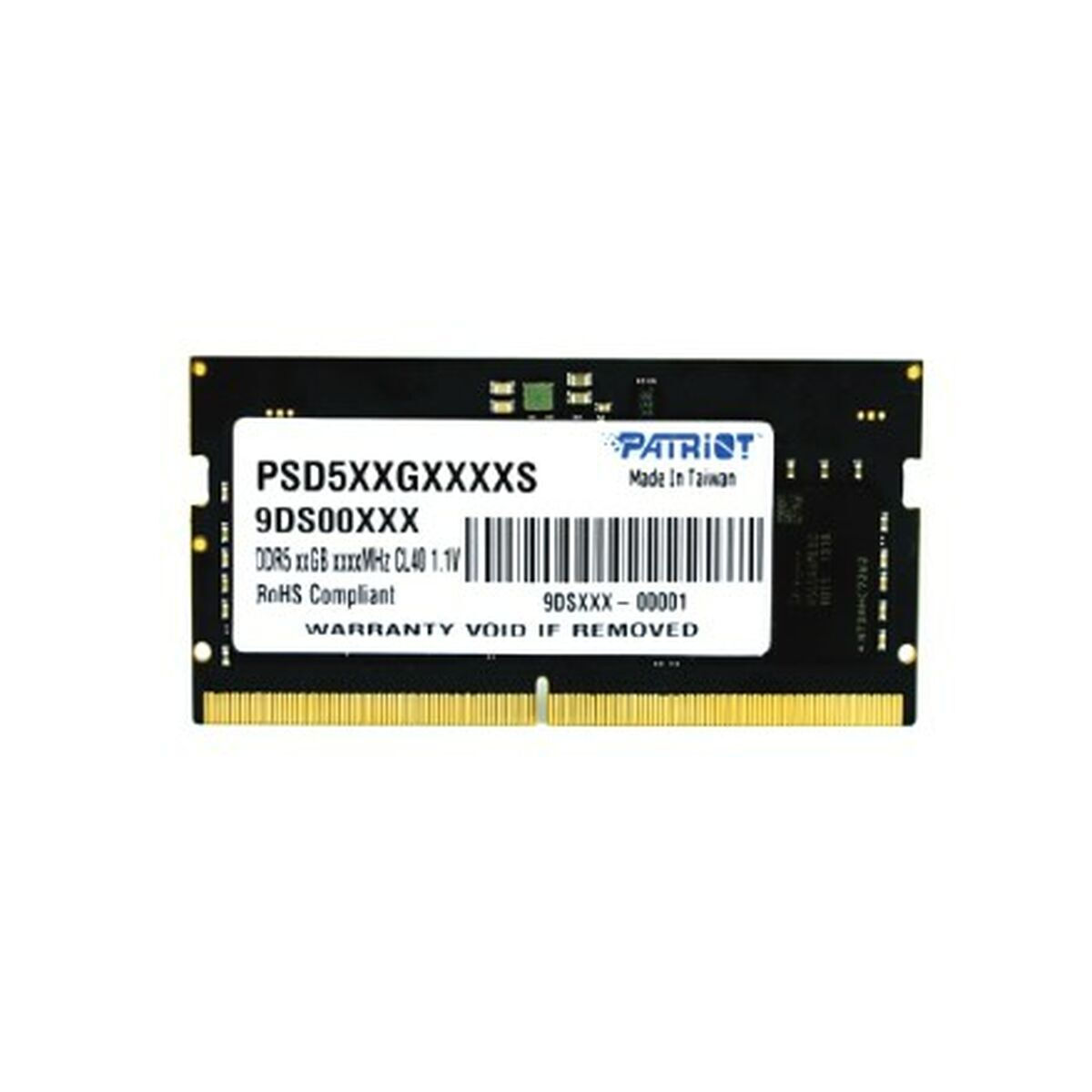 Patriot Signature DDR5 με Module 1x32GB και Ταχύτητα 4800 για Laptop PSD532G48002S