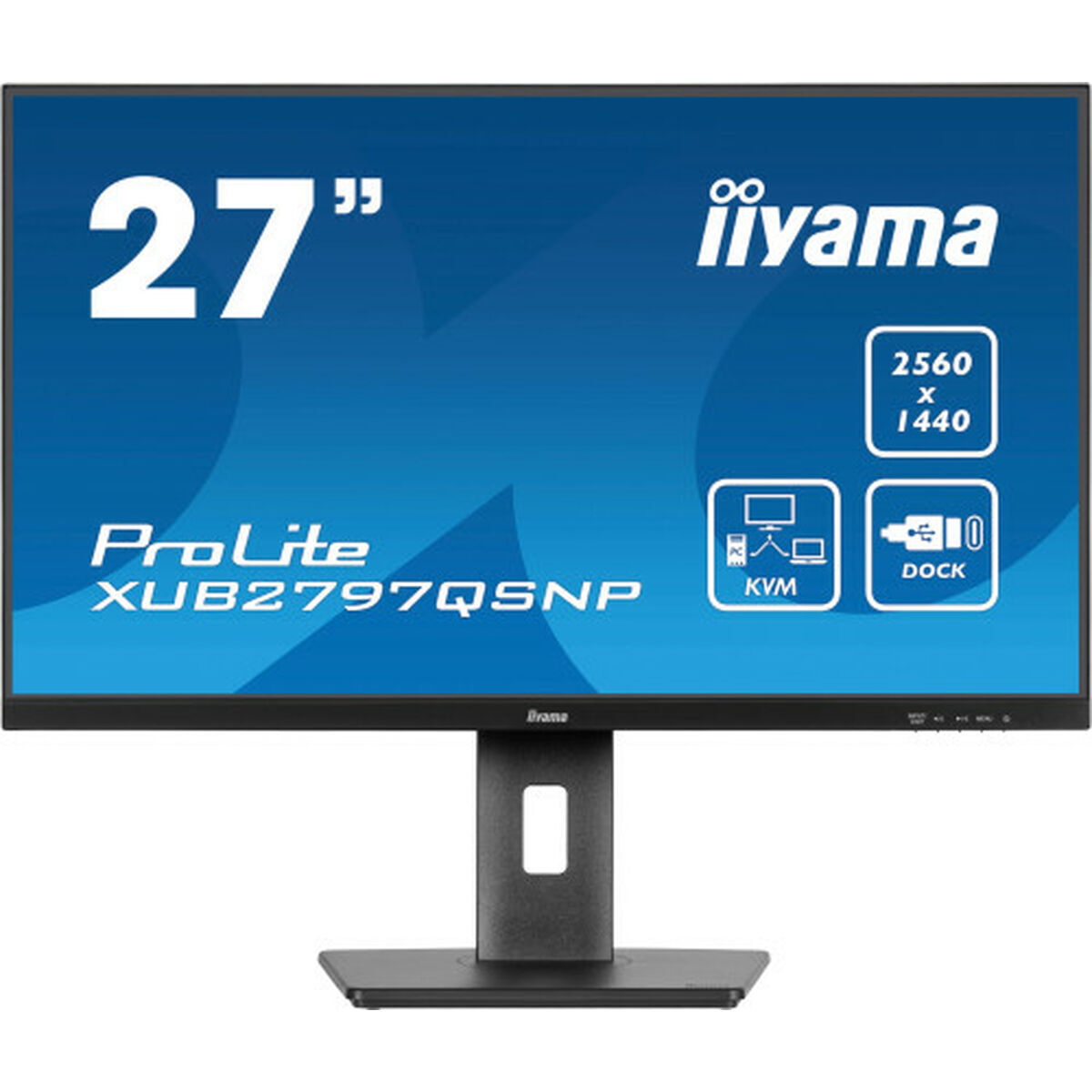 Iiyama ProLite XUB2797QSNP-B1 IPS Monitor 27" QHD 2560x1440