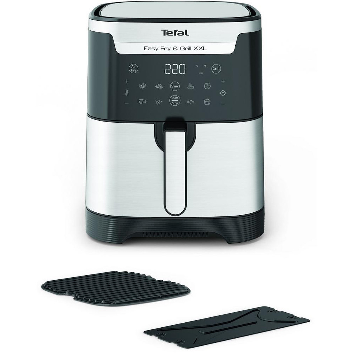 Tefal Easy Fry 6.5lt Ασημί