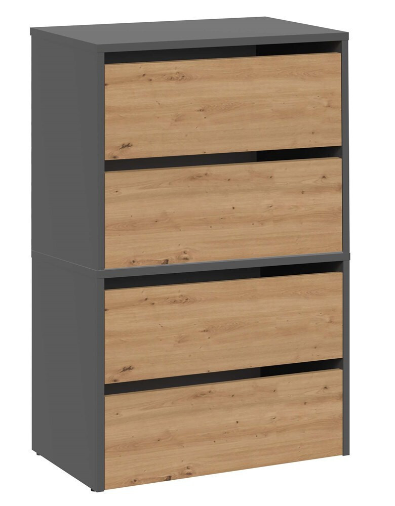 Modo X2 Anthracite Artisan Shoe Cabinet