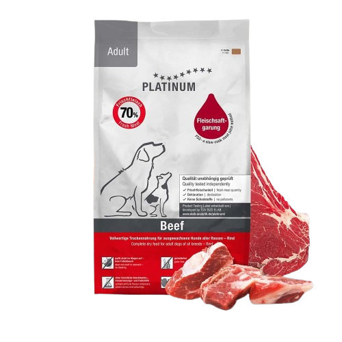 Platinum Pet Food & Care Adult Beef & Potato 15kg Ξηρά Τροφή χωρίς Σιτηρά & Γλουτένη για Ενήλικους Στειρωμένους Σκύλους με Μοσχάρι και Πατάτες