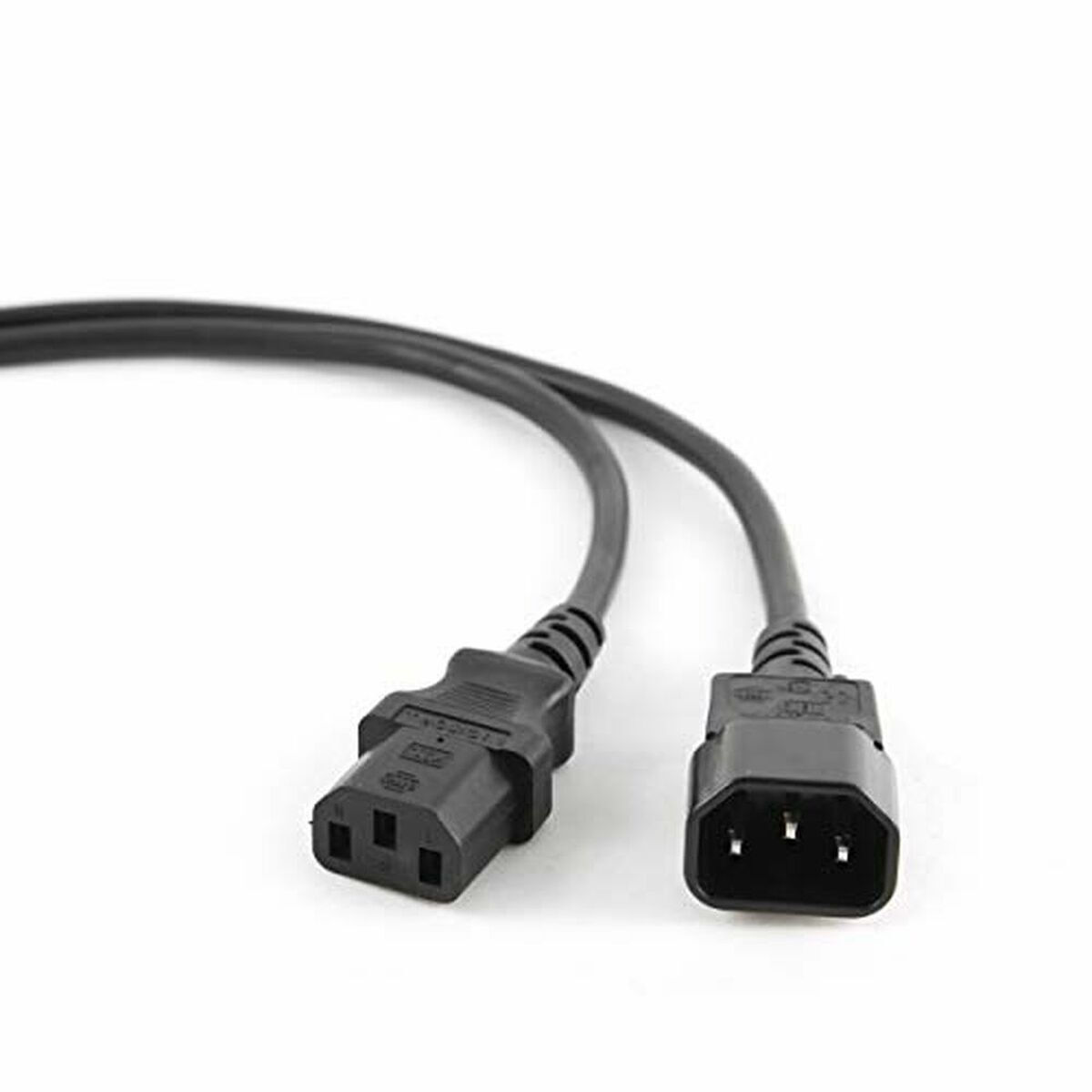 Cablexpert IEC C13 - IEC C13 / IEC C14 Cable 1.8m Μαύρο (PC-189-VDE)