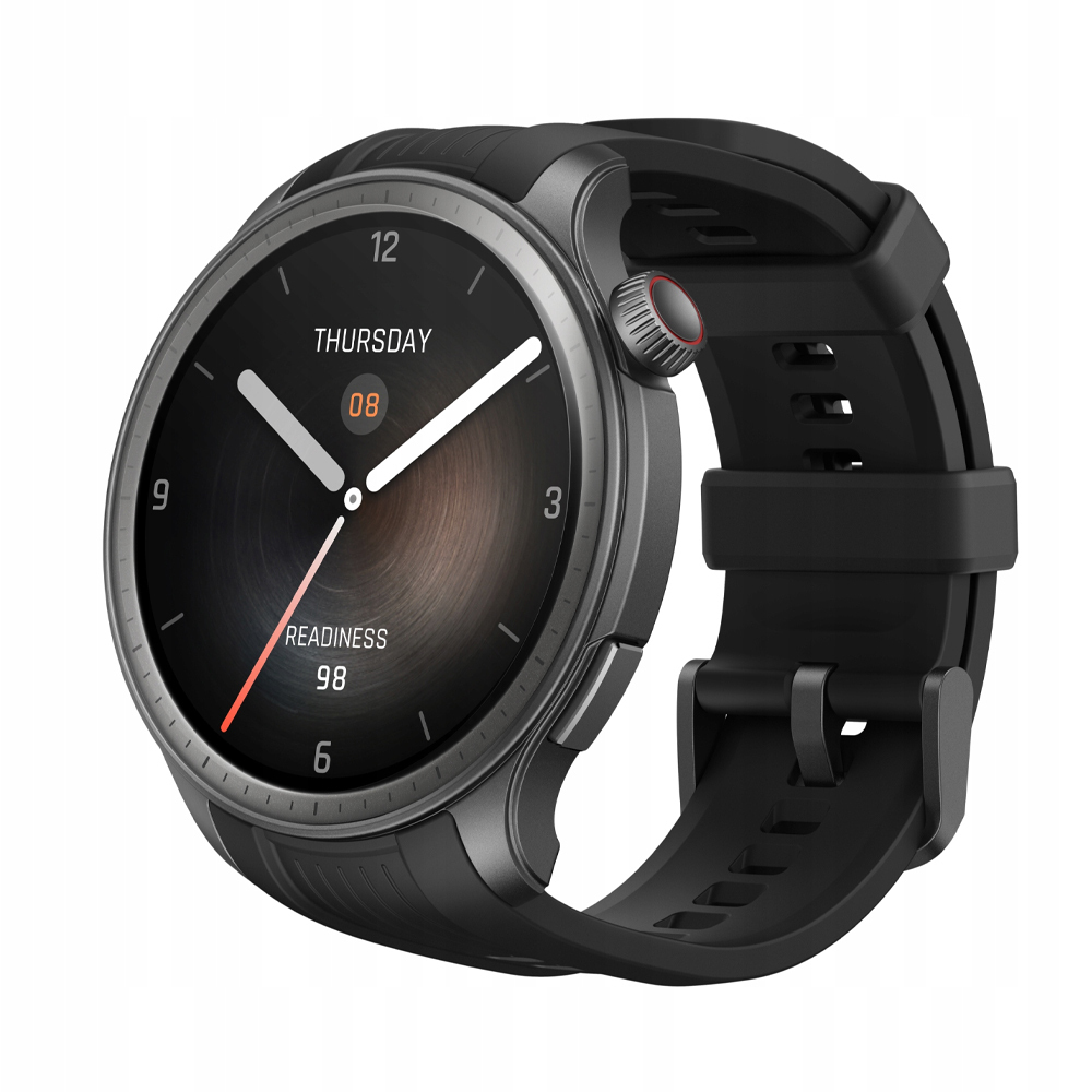 Amazfit Balance Aluminium 46mm Αδιάβροχο Smartwatch με Παλμογράφο (Sunset Grey)