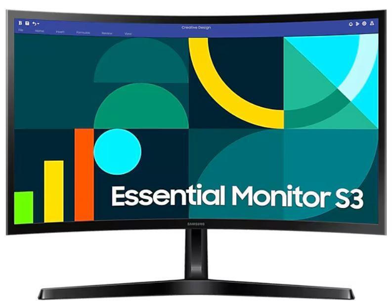 Samsung S3 S36GD FHD VA Curved Monitor 24" FHD 1920x1080 με Χρόνο Απόκρισης 4ms GTG