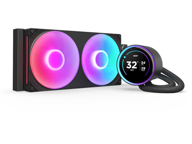 NZXT Kraken Elite 280 RGB V2 (v2) Υδρόψυξη Επεξεργαστή Διπλού Ανεμιστήρα για Socket AM4/AM5/1700/1200/115x