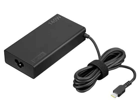 Lenovo USB-C Φορτιστής Laptop 140W 20V με Αντάπτορα Τροφοδοσίας