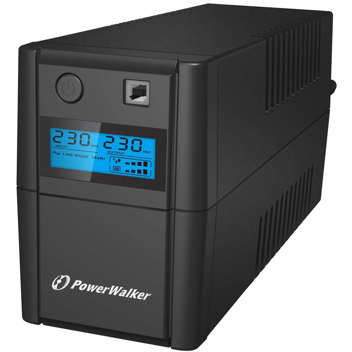 Powerwalker VI 850 SHL FR UPS Line-Interactive 850VA 480W με 2 Schuko Πρίζες
