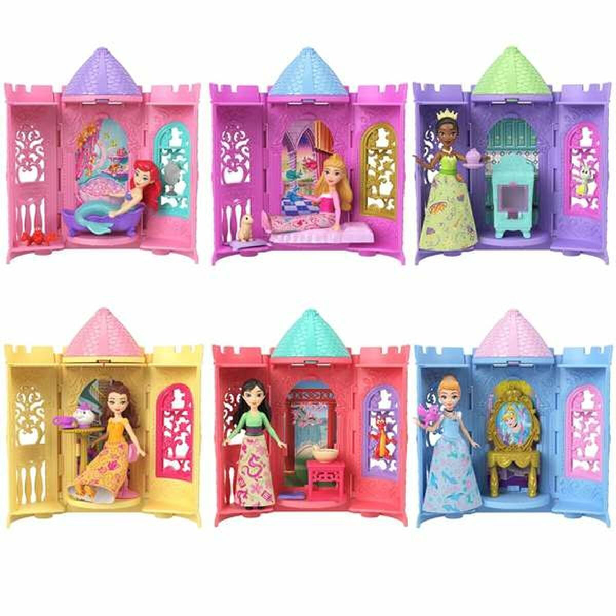 Mattel Disney Princess Disney Princess Mini Fairy Tale Tower για 3+ Ετών
