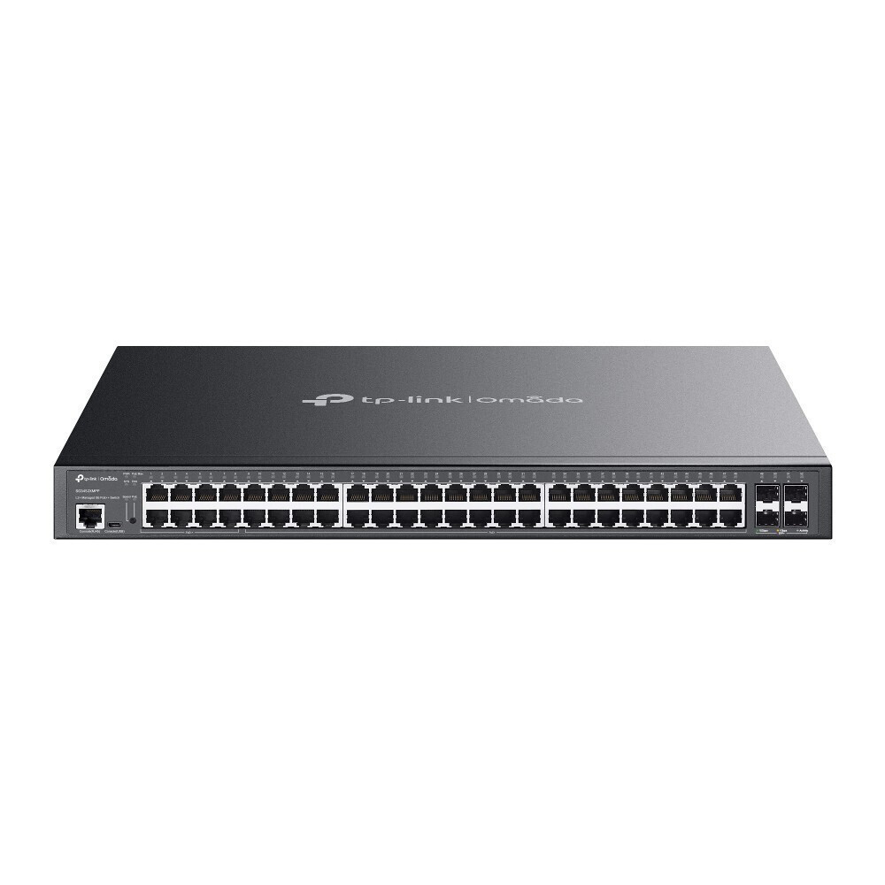 TP-LINK TL-SG3452XMPP v1 Managed L2 PoE++ Switch με 48 Θύρες Gigabit (1Gbps) Ethernet και 4 SFP Θύρες