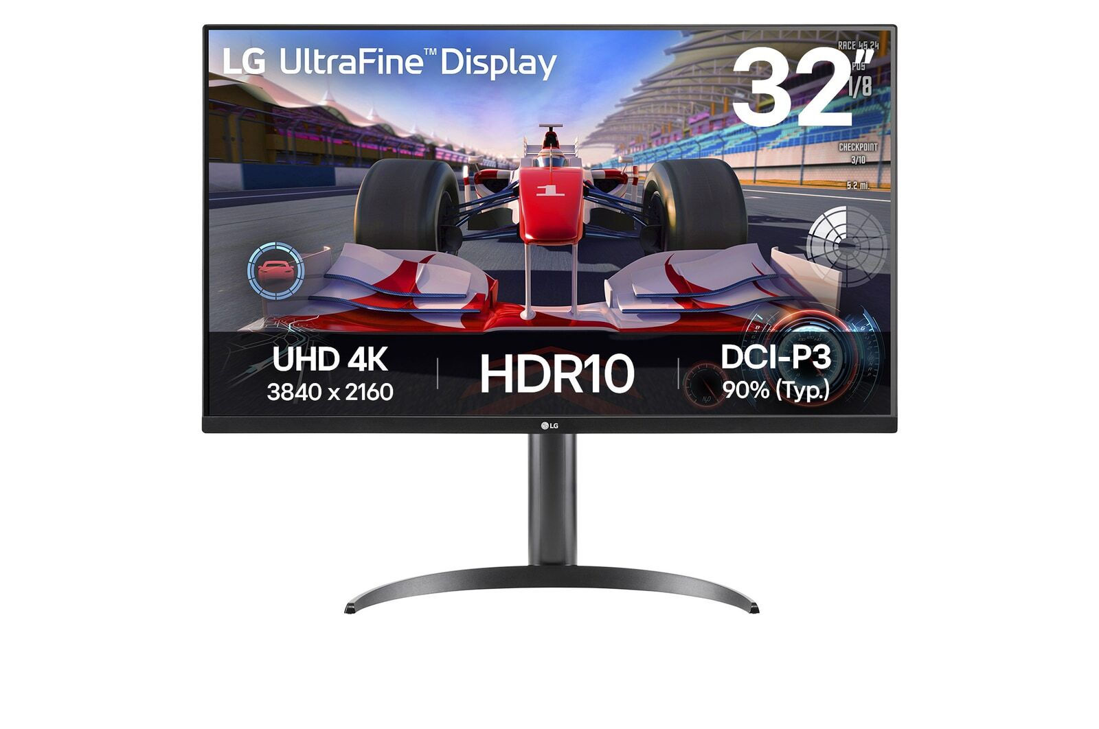 LG 32UR550K-B 31.5" VA HDR 4K 3840x2160