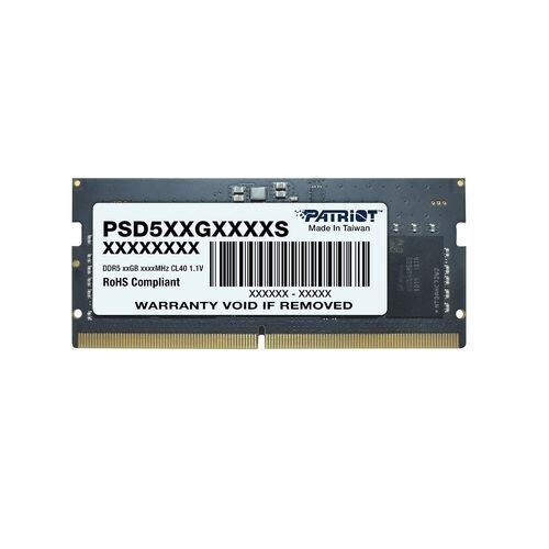 Patriot Signature DDR5 με Module 1x8GB και Ταχύτητα 5600 για Laptop PSD58G560082