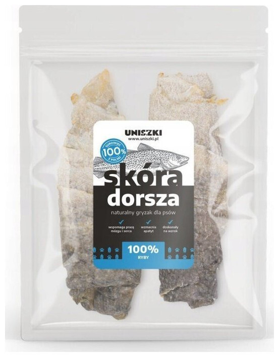 Uniszki Λιχουδιά Σκύλου χωρίς Γλουτένη με Μπακαλιάρο και Ψάρι 100gr