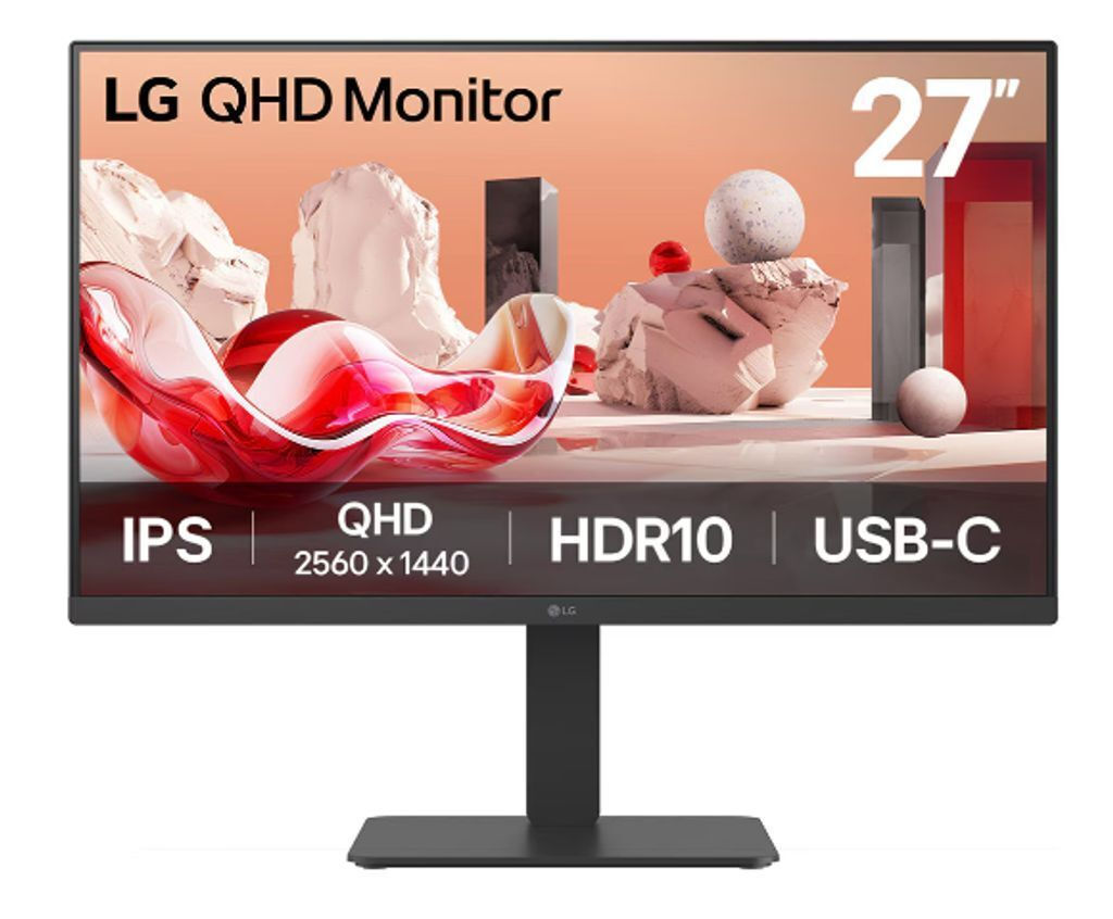 LG 27BA65QB 27" IPS HDR QHD 2560x1440