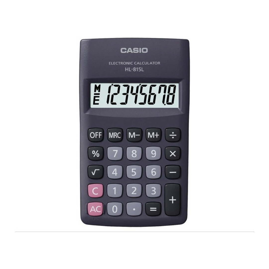 Casio Hl 815l Αριθμομηχανή Τσέπης
