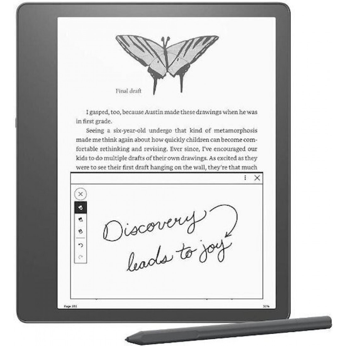 Amazon Kindle Scribe With Premium Pen με Οθόνη Αφής 10.2" (64GB) Γκρι - Image 1