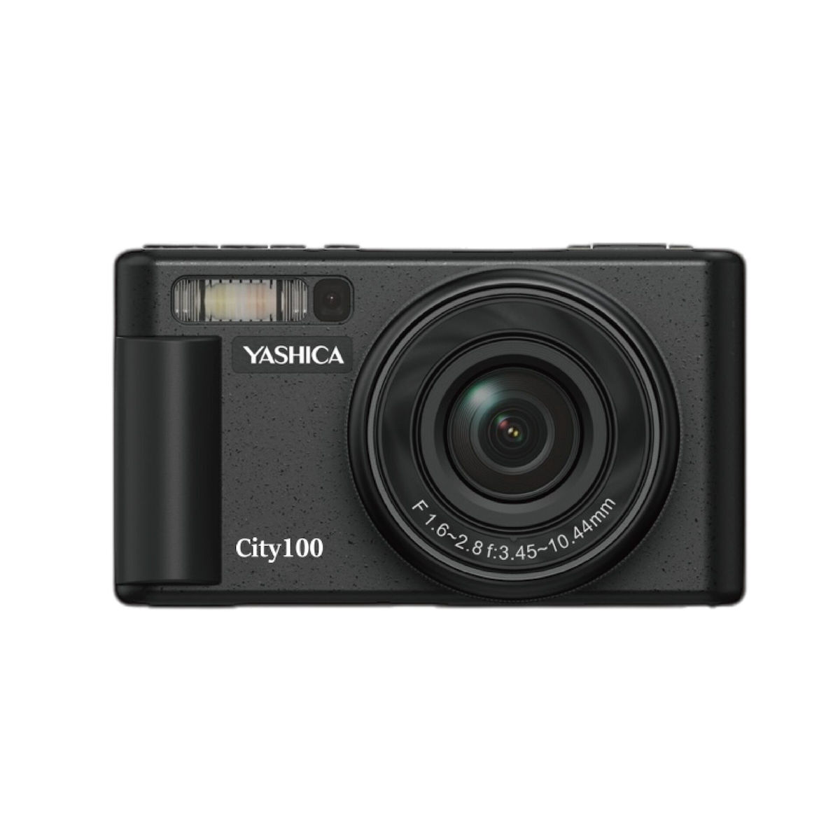 Yashica City 100 Compact Φωτογραφική Μηχανή 64MP Οπτικού Ζουμ 3x Μαύρη