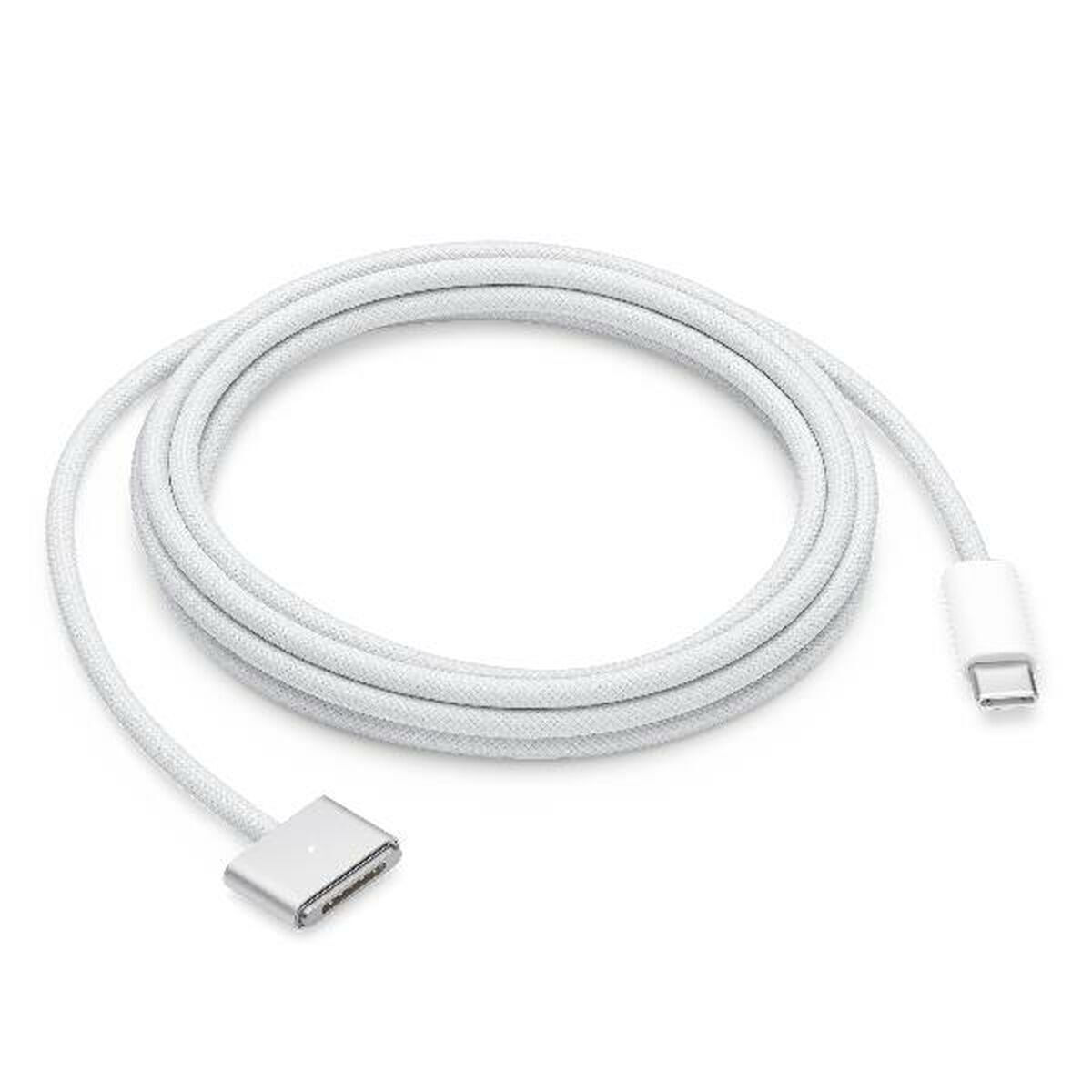 Apple USB 2.0 Cable USB-C male - Magsafe 3 Ασημί 2m MW613ZM/A
