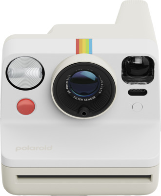 Polaroid Now Gen 3 Instant Φωτογραφική Μηχανή Pebble White