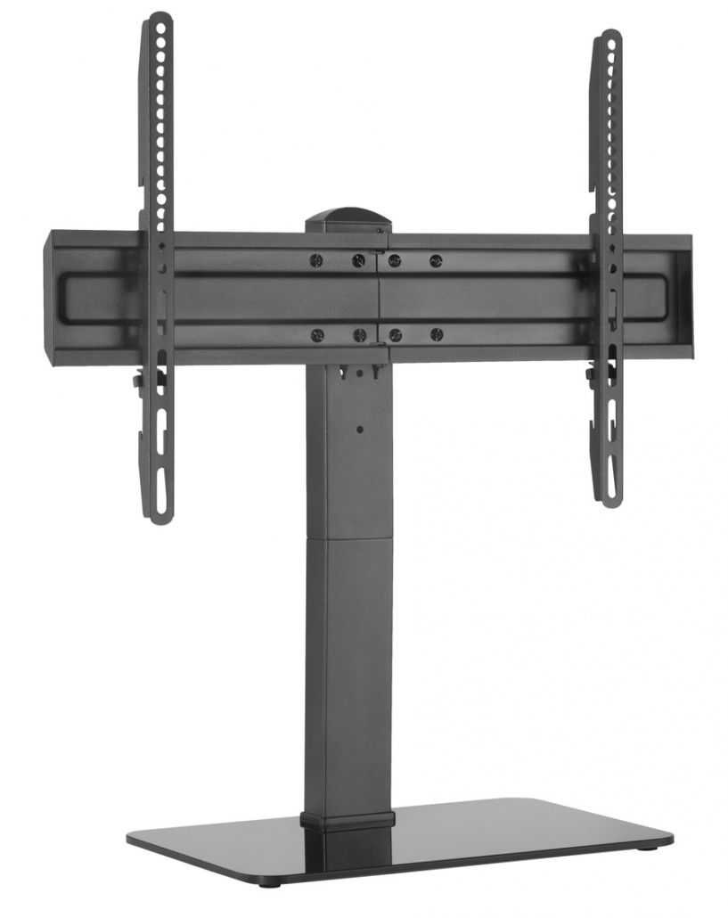 Superior Table Top Tv Stand 60x40 40kg Glass Supstv020