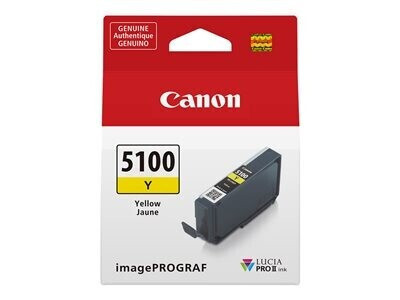 Canon PFI-5100 Γνήσιο Μελάνι Εκτυπωτή InkJet Κίτρινο (6955C001)