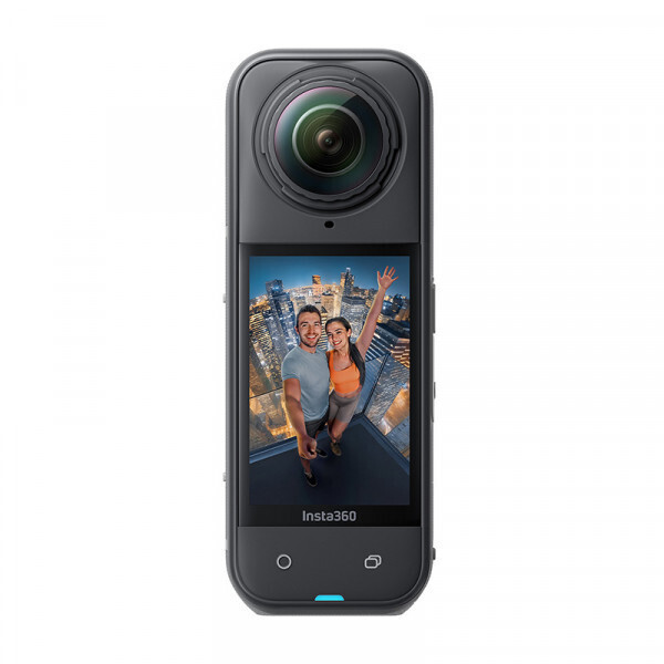 Insta360 x5 Action Camera 8K με Οθόνη και Wi-Fi Μαύρη