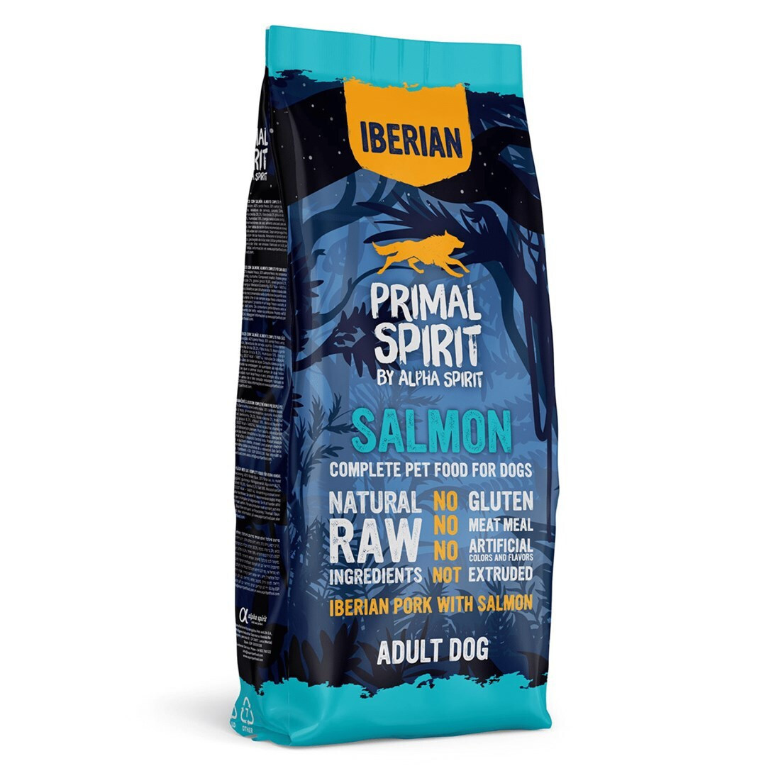 Primal Spirit Iberian 70% Salmon Semi-moist Dog Food 12 Kg