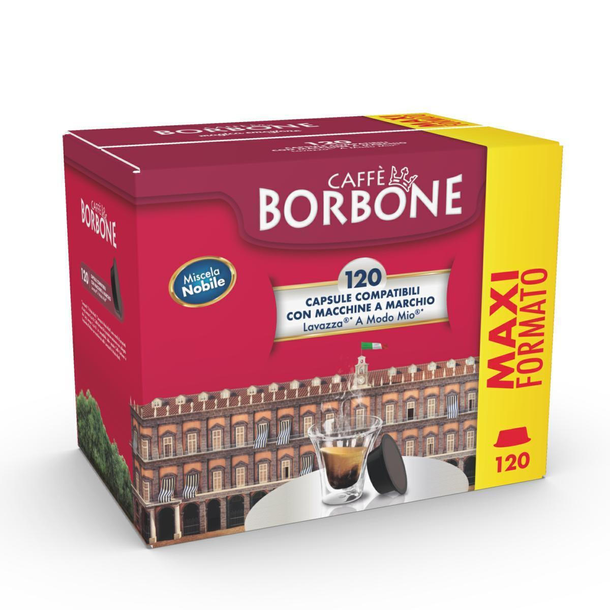 Caffe Borbone Κάψουλες Espresso Miscela Nobile Συμβατές με Μηχανή E.S.E. Pod 120caps CFFCABOR0044
