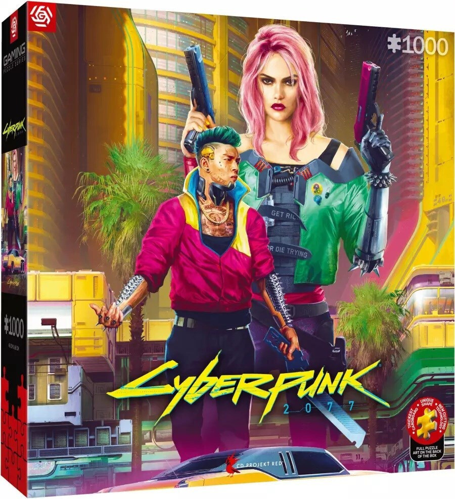 Cyberpunk 2077: Kitsch Style Puzzle 2D 1000pcs