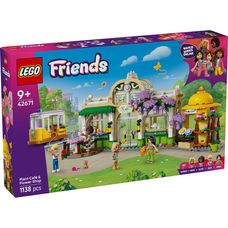 Lego Friends Plant Café & Flower Shop για 9+ Ετών 1138τμχ