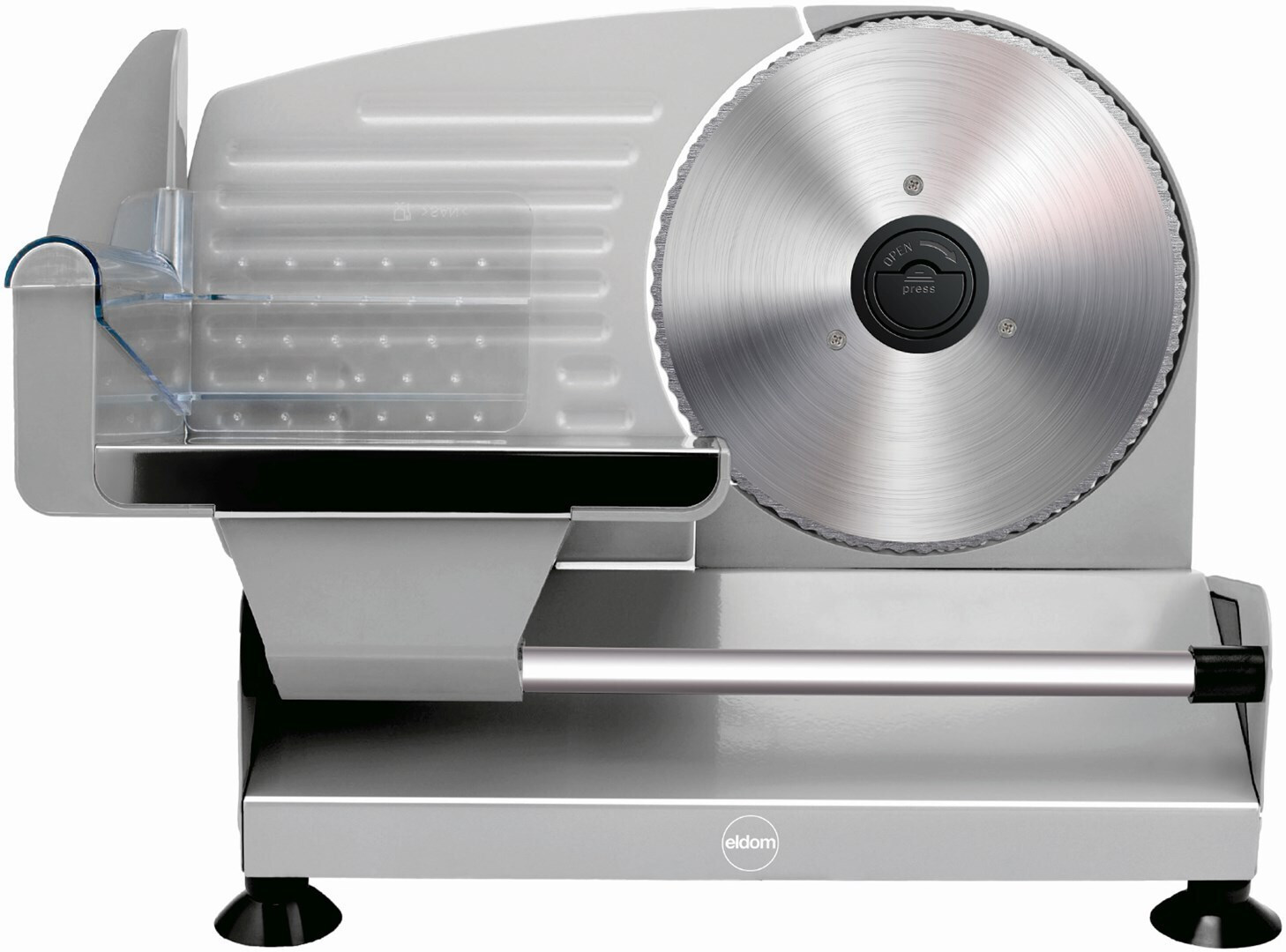 20250603163942_eldom_kr400_snip_koftis_allantikon_150w_asimi Eldom Snip Κόφτης Αλλαντικών 150W Ασημί - Image 1