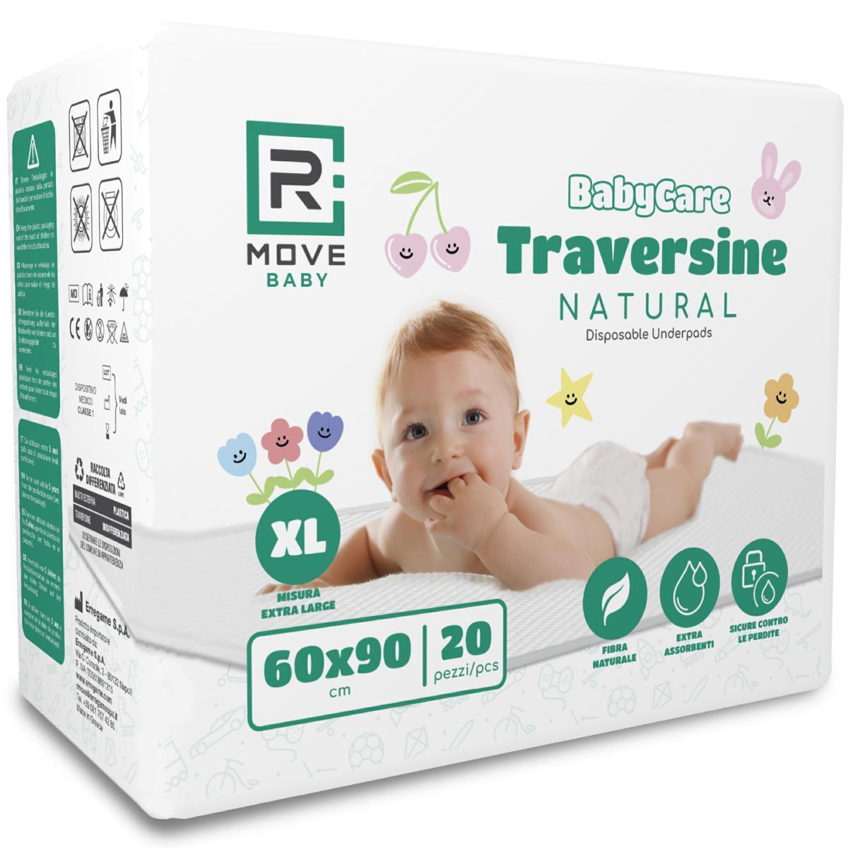 RMove Rmove Traverse Απορροφητικά Σελτεδάκια 60x90εκ. 20τμχ