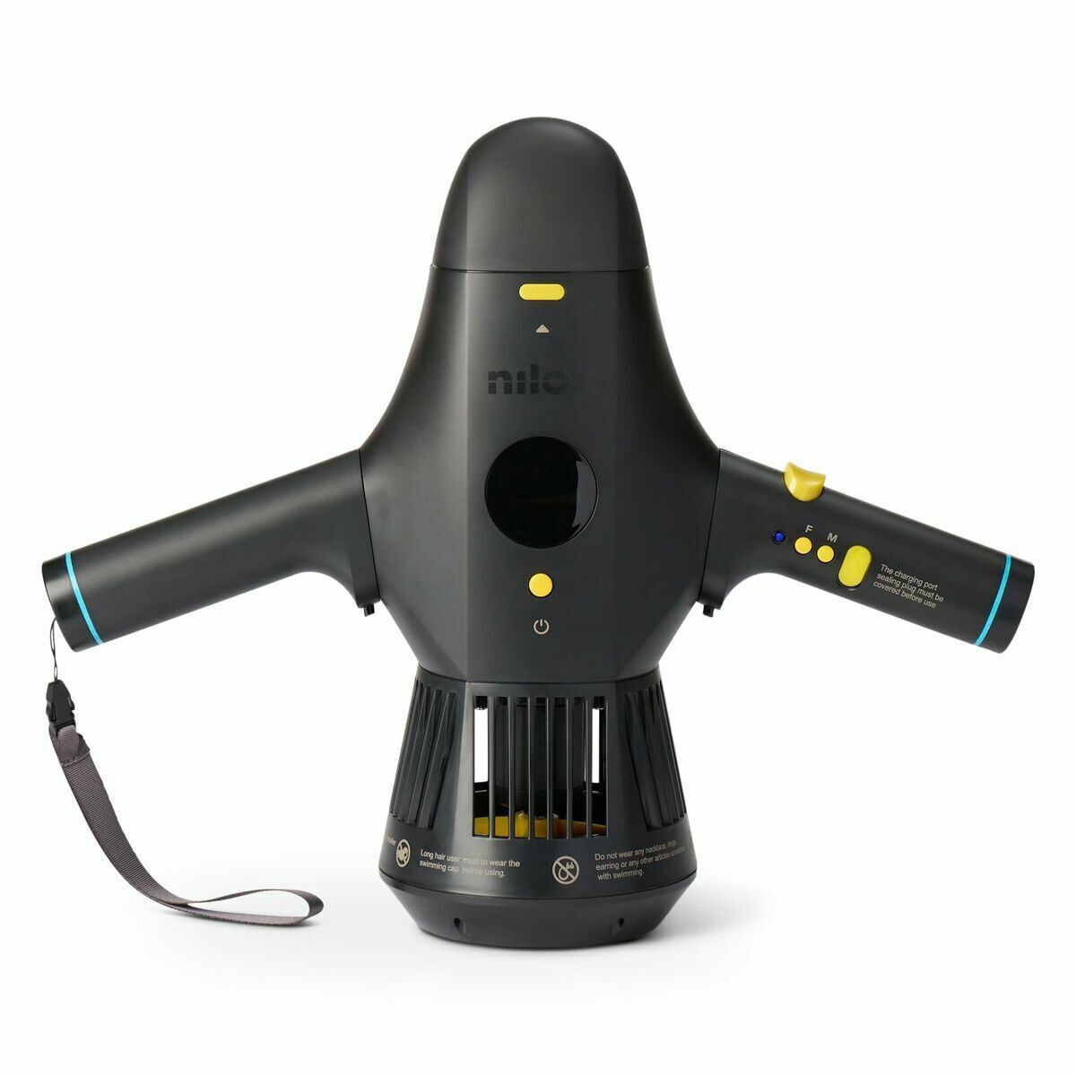 Nilox Black X SUP Kahuna Καταδυτικό Scooter με Μέγιστη Ταχύτητα 5km/h, Αυτονομία Μπαταρίας 60min και Βάρος 2.5kg NXWTRSCOOTERSUP