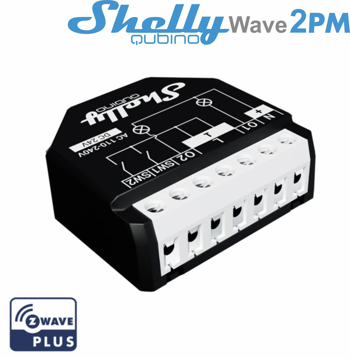 Shelly 2pm Ενδιάμεσος Διακόπτης 2τμχ