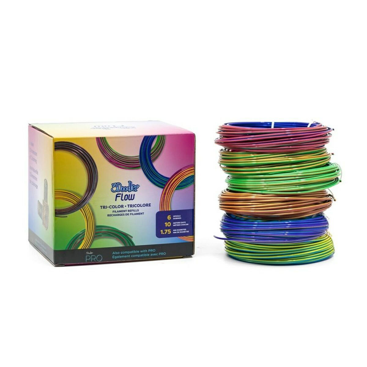 3D Printer Filament 1.75mm Μαύρο 0.26kg (Spool)