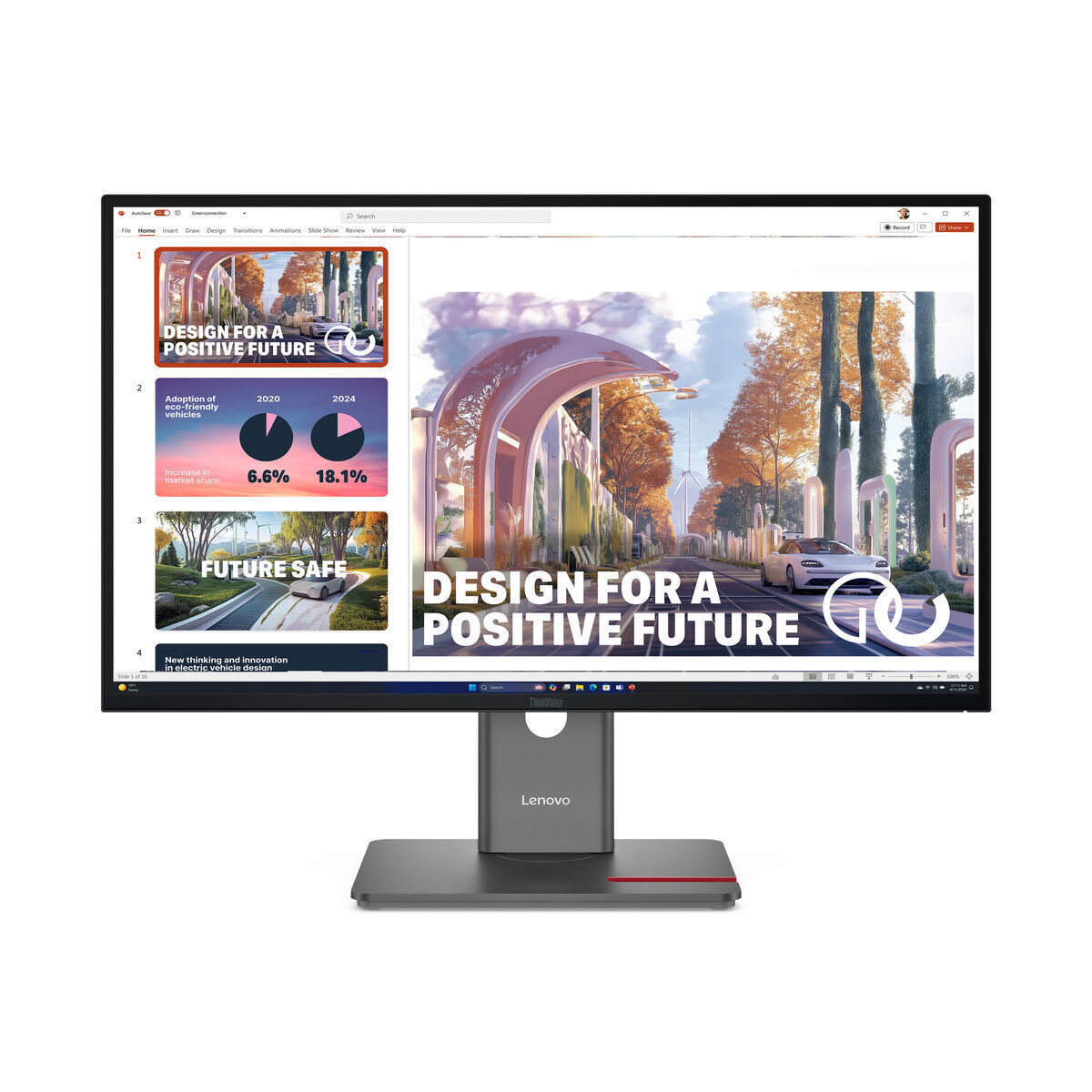 Lenovo 64B3GAT2EU Monitor 27" QHD 2560x1440