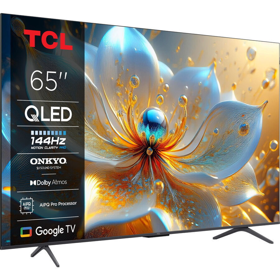 TCL Smart Τηλεόραση 65" 4K UHD QLED T8C HDR (2025) 65T8C