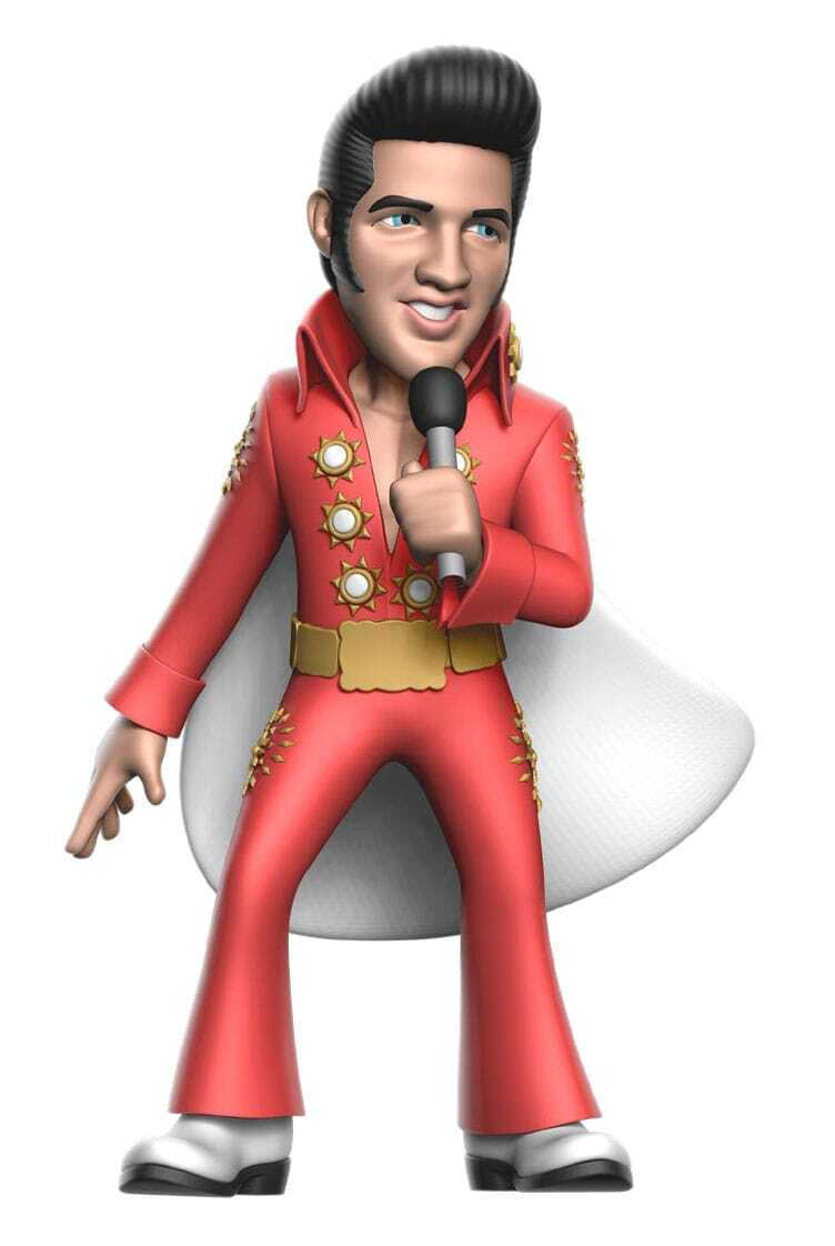 Elvis Presley Minix Figure Elvis Red Suit 12 Cm