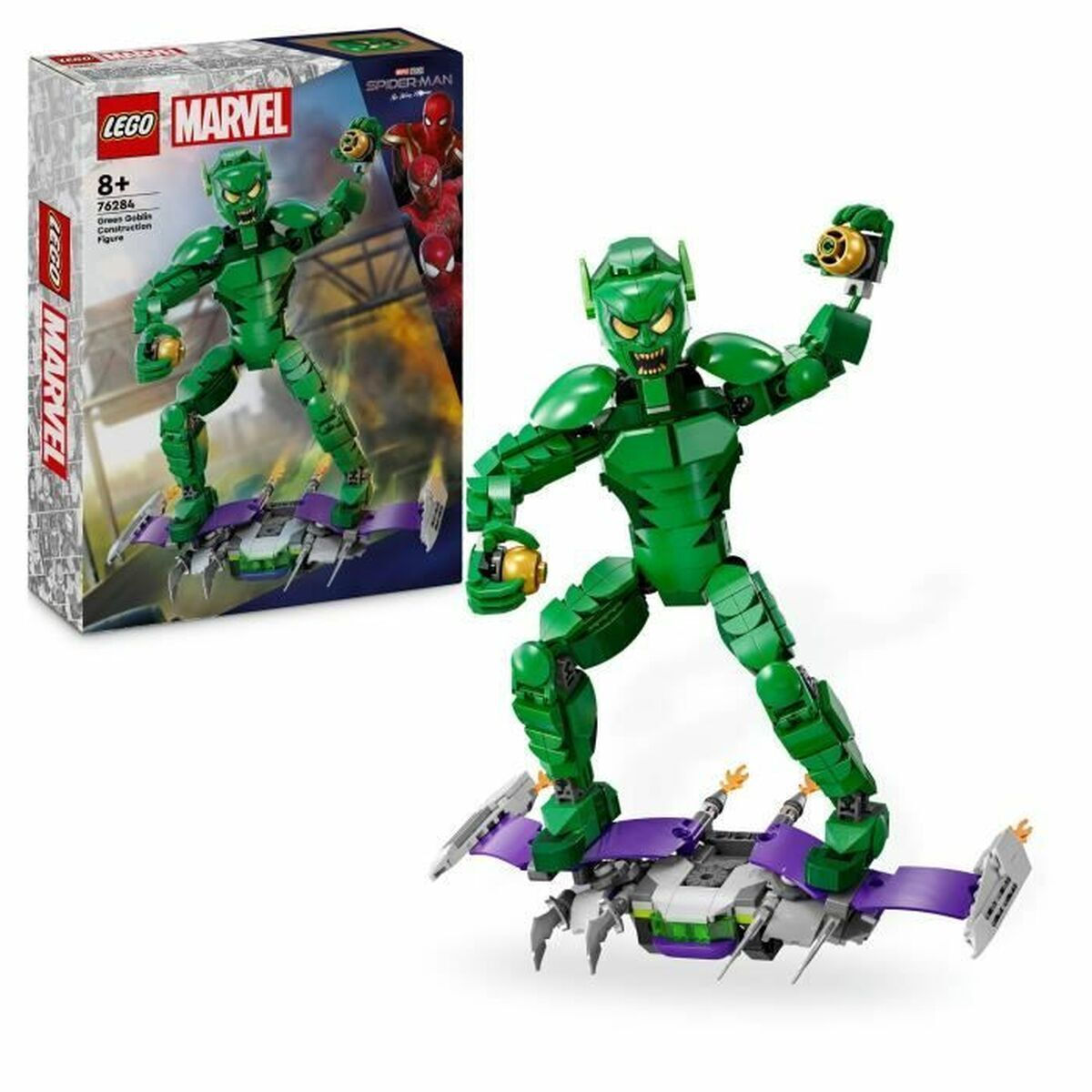 Lego Spider-Man Green Goblin Construction Figure για 8+ Ετών 471τμχ