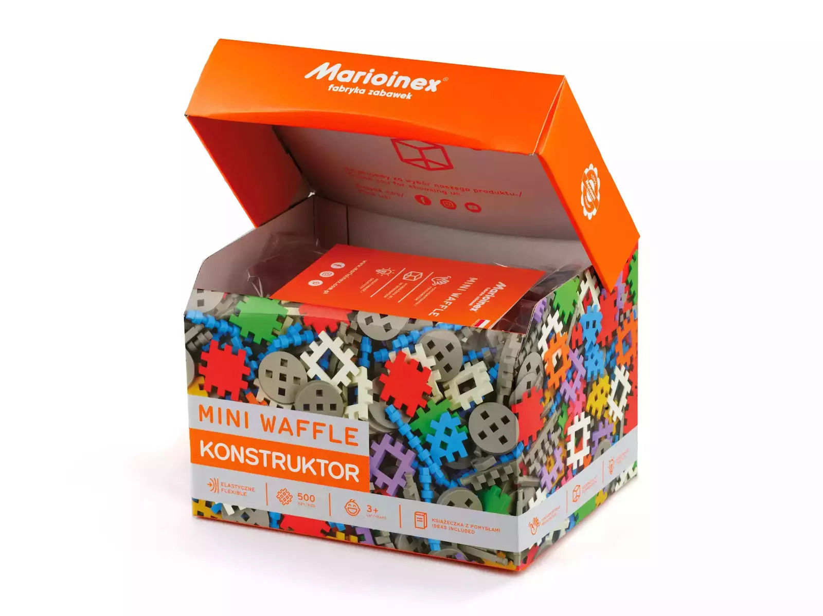 20250804132528_marioinex_touvlakia_gia_3_eton Marioinex Τουβλάκια για 3+ Ετών 500τμχ - Image 1