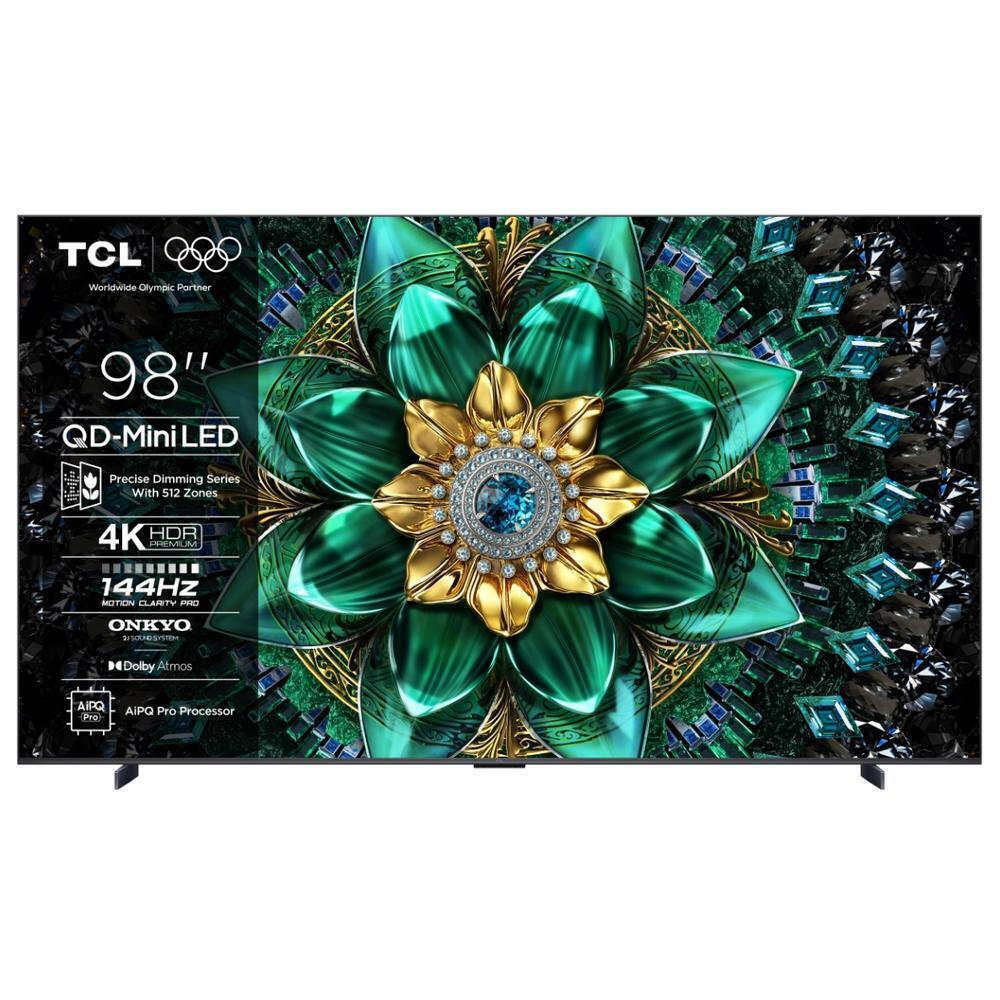 TCL Smart Τηλεόραση 98" 4K UHD Mini LED 98Q6C HDR (2025)