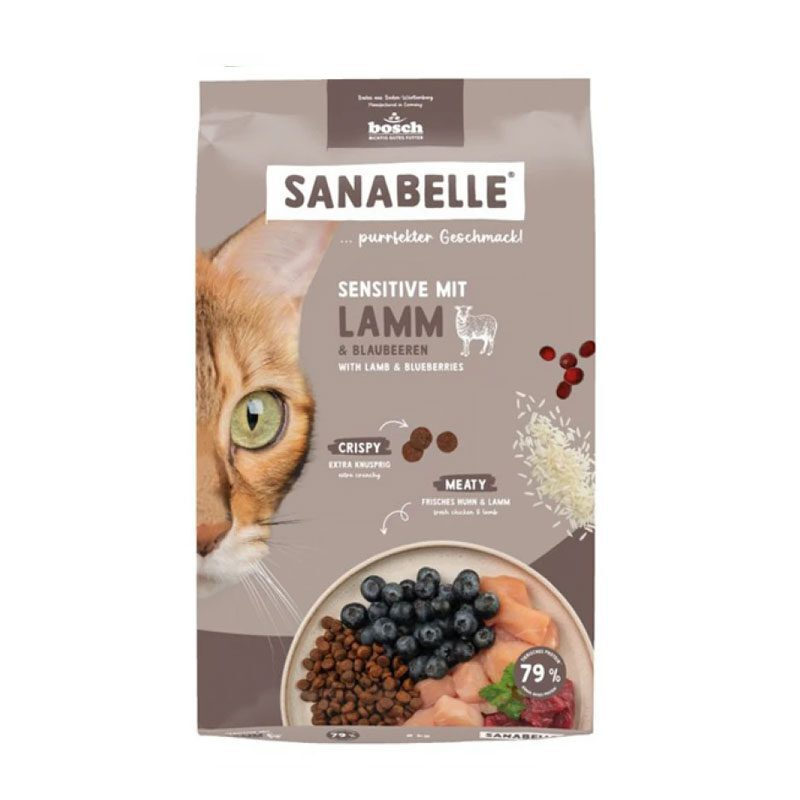 20250901161652_bosch_petfood_concepts_sensitive_xira_trofi_gia_enilikes_gates_me_arni_ryzi_kreas_kotopoulo_2kg Bosch Petfood Concepts Sensitive Ξηρά Τροφή για Ενήλικες Γάτες με Αρνί / Ρύζι / Κρέας / Κοτόπουλο 2kg - Image 1