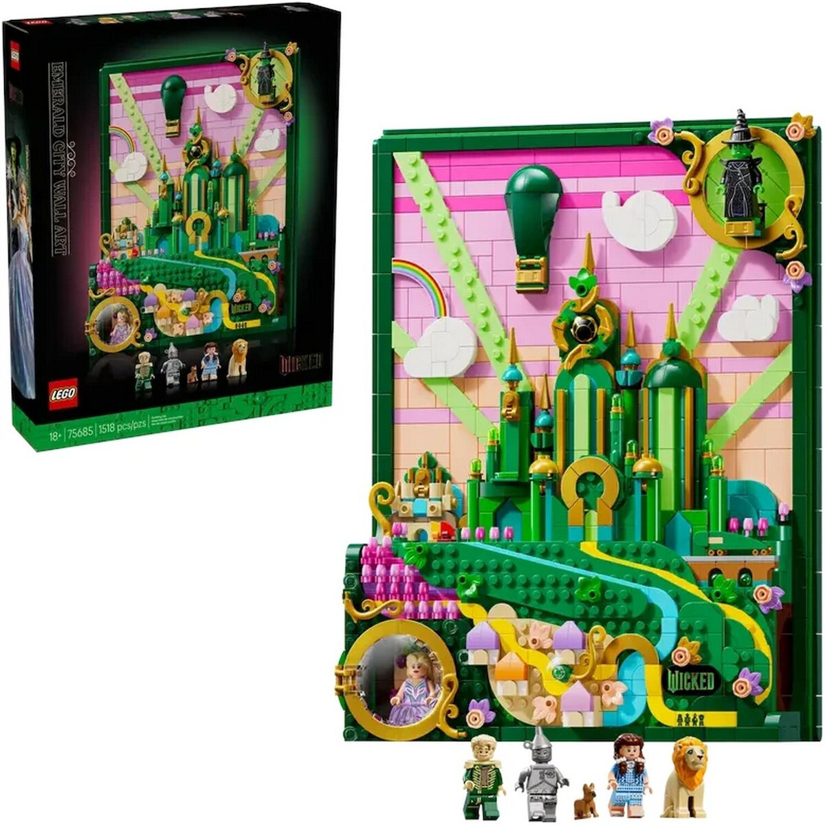 Lego Wicked Emerald City Picture για 18+ Ετών 1518τμχ