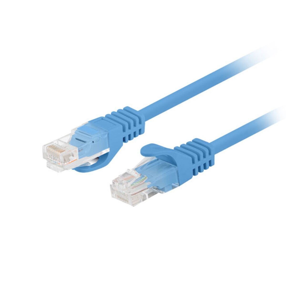 Lanberg U/UTP Cat.6 Καλώδιο Δικτύου Ethernet 0.25m Μπλε 10τμχ PCU6-20CC-0025-B