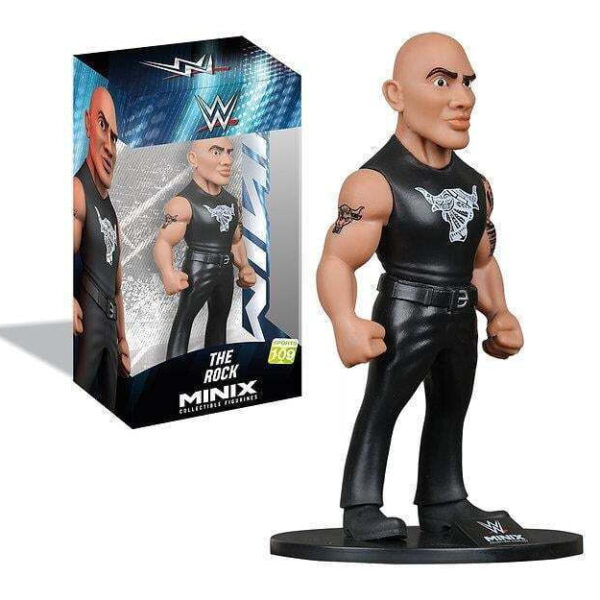 Wwe Rock Figure Minix 12cm