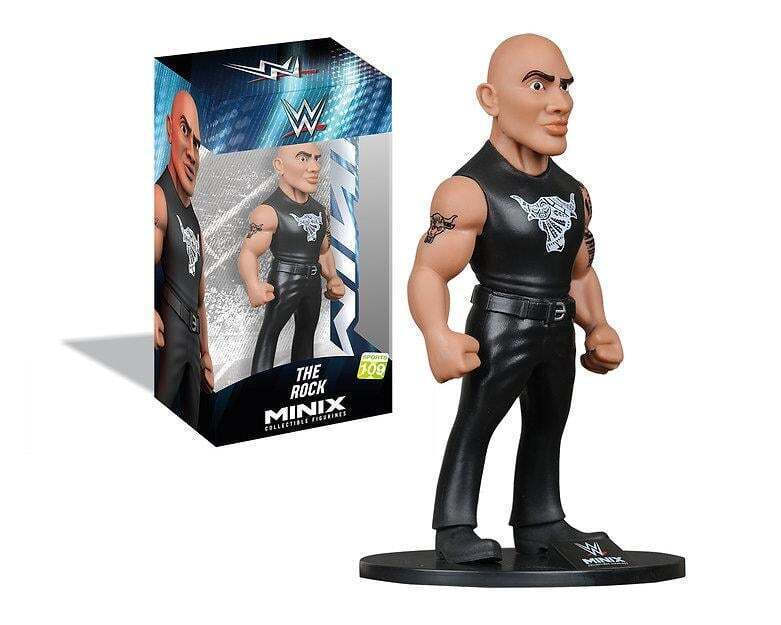 Wwe Rock Figure Minix 12cm