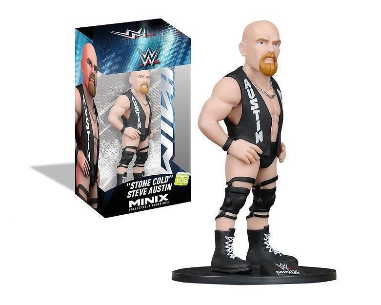 Wwe Stone Cold Steve Austin Figure Minix 12cm