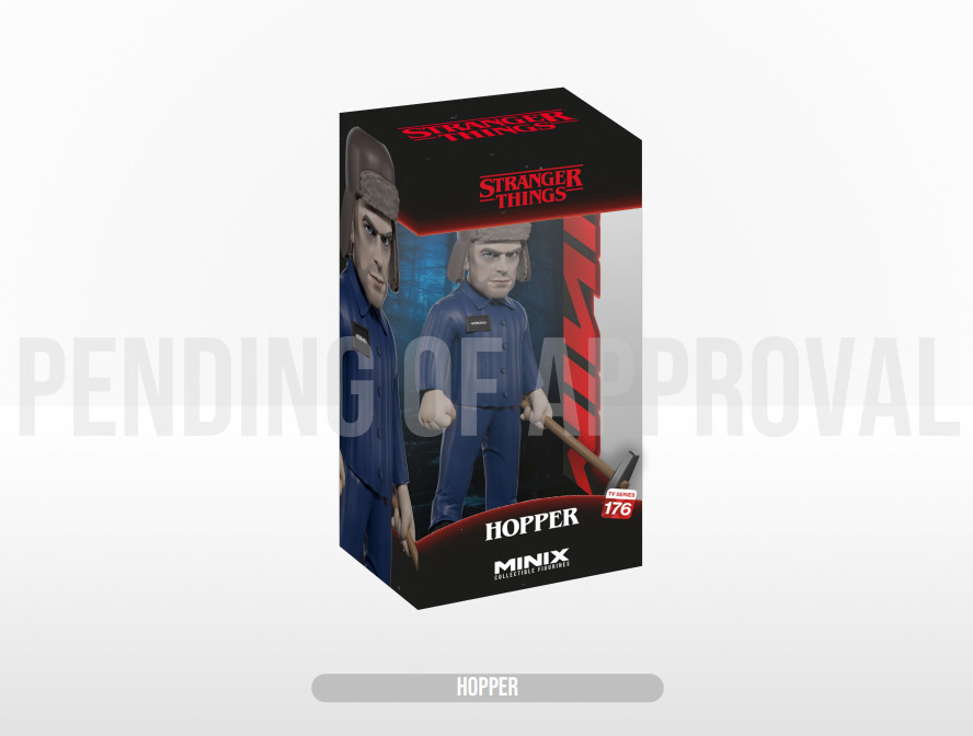 Minix Stranger Things: Hopper Φιγούρα ύψους 12εκ.