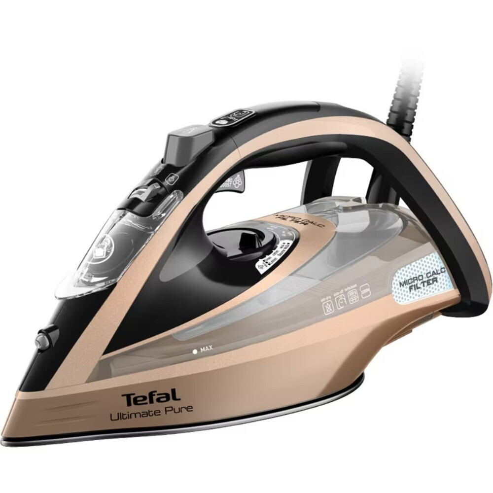 Tefal Ultimate Pure FV9852 3200W με Συνεχόμενη Παροχή Ατμού 60gr/min