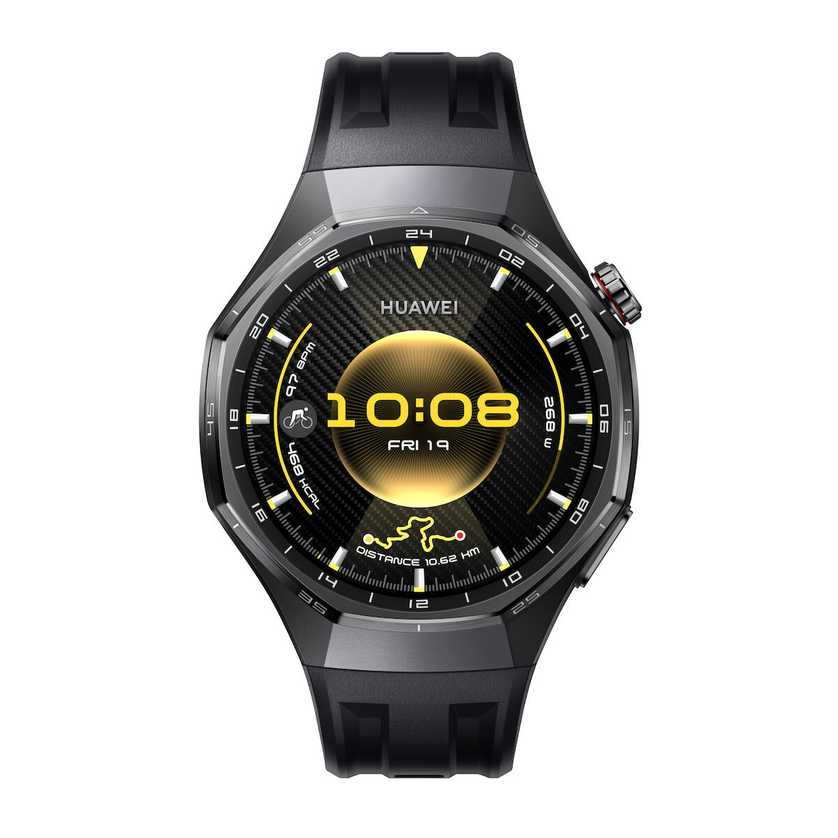 Huawei Watch GT 6 Pro Titanium 46mm Αδιάβροχο με Παλμογράφο (Black)